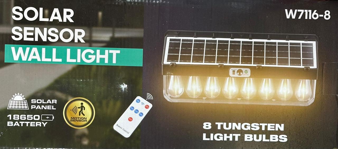 Solar Sensor Wall Light