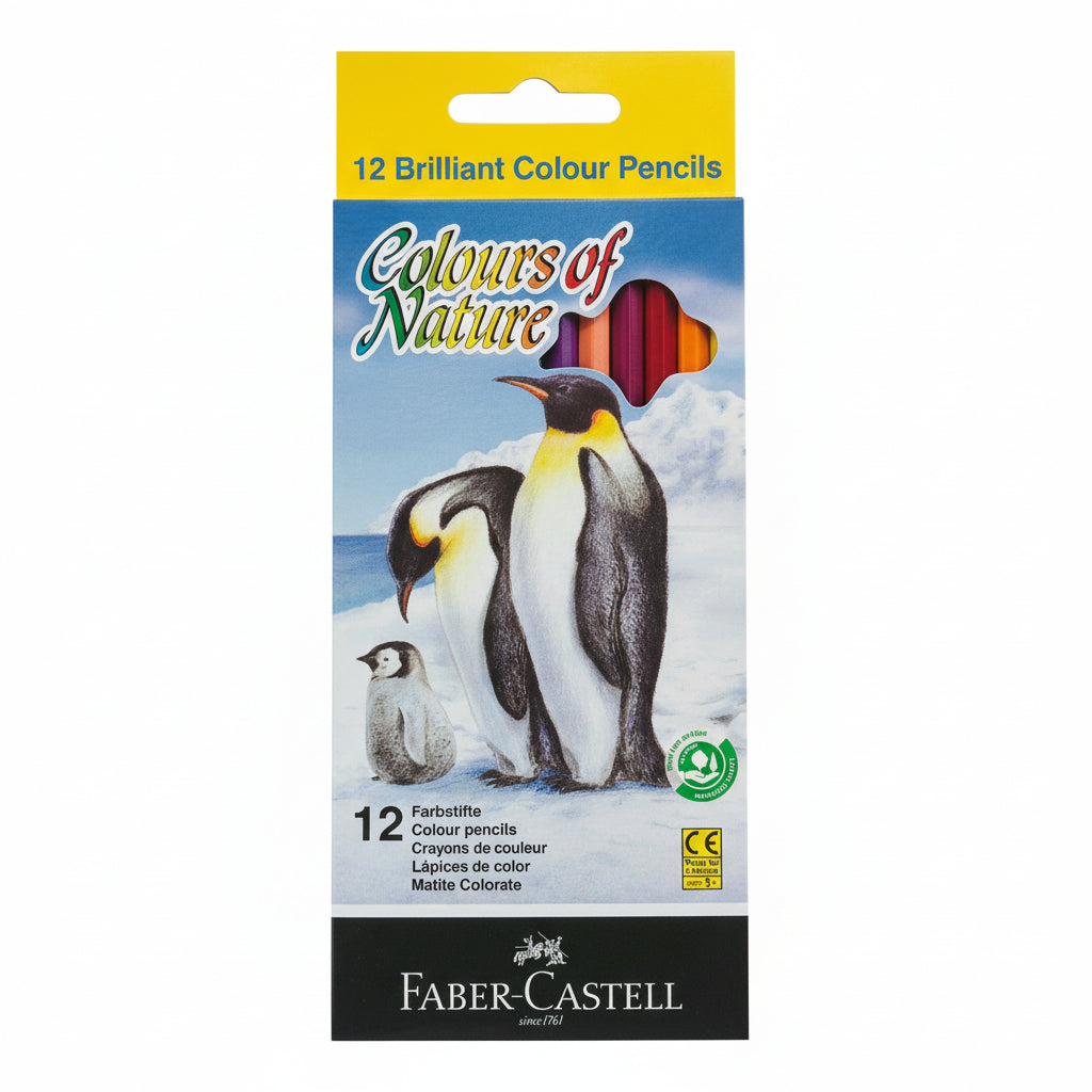 color pencils pack drawing art supplies students creative school stationery FABER CASTELL Colours of Nature Lebanon