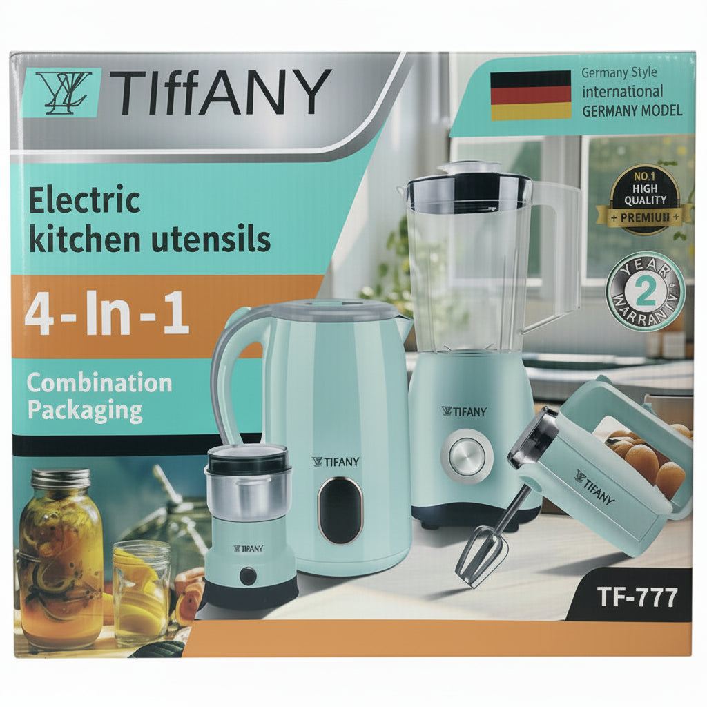kitchen mixer hand blender whisk beater food processor multi-function cooking appliance Lebanon Tiffany 4-in-1 electric