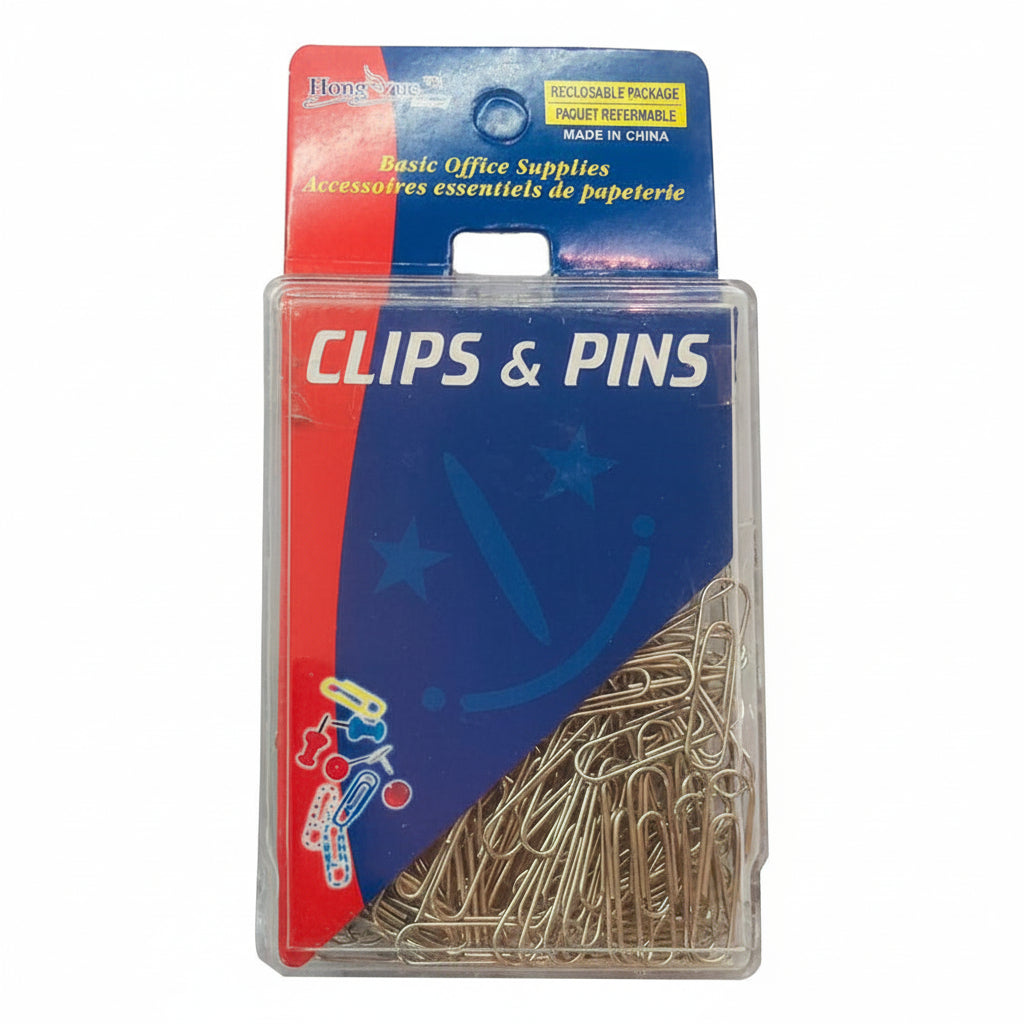 Paper clips office supplies desk organizer documents stationery metal clips school professional organization Lebanon