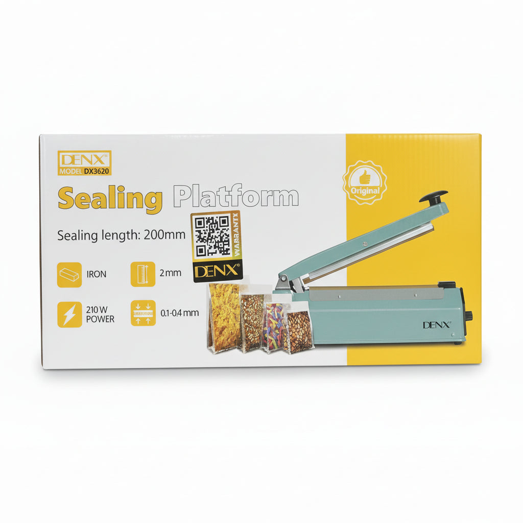 sealer bag impulse heat sealing machine food packaging plastic sealer portable home business kitchen storage Lebanon DENX DX3620