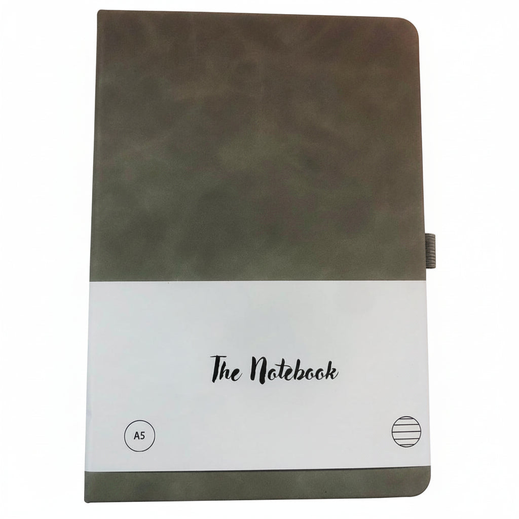 notebook A5 brown cover journal writing pad note-taking school office stationery supplies students Lebanon