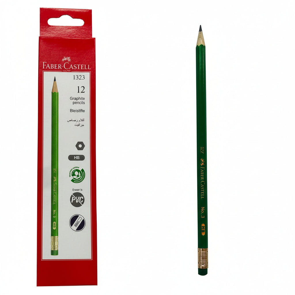 pencils FABER CASTELL graphite writing drawing smooth lead school art students stationery quality supplies Lebanon