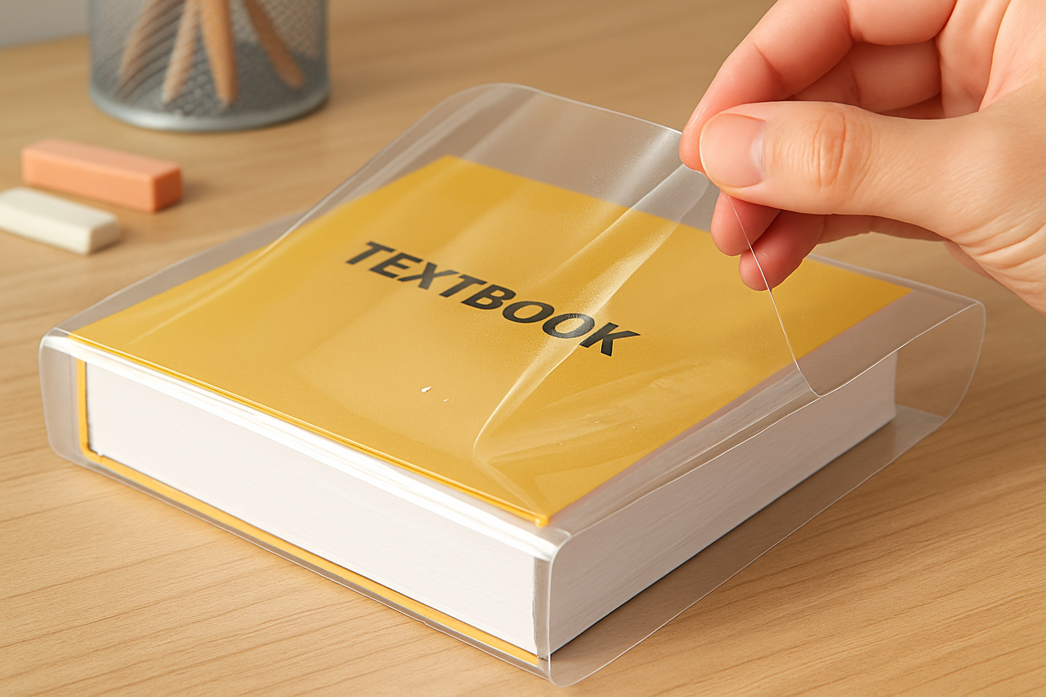 Book accessories Lebanon - adhesive book covers, book protectors, protective covers and notebook covers for students