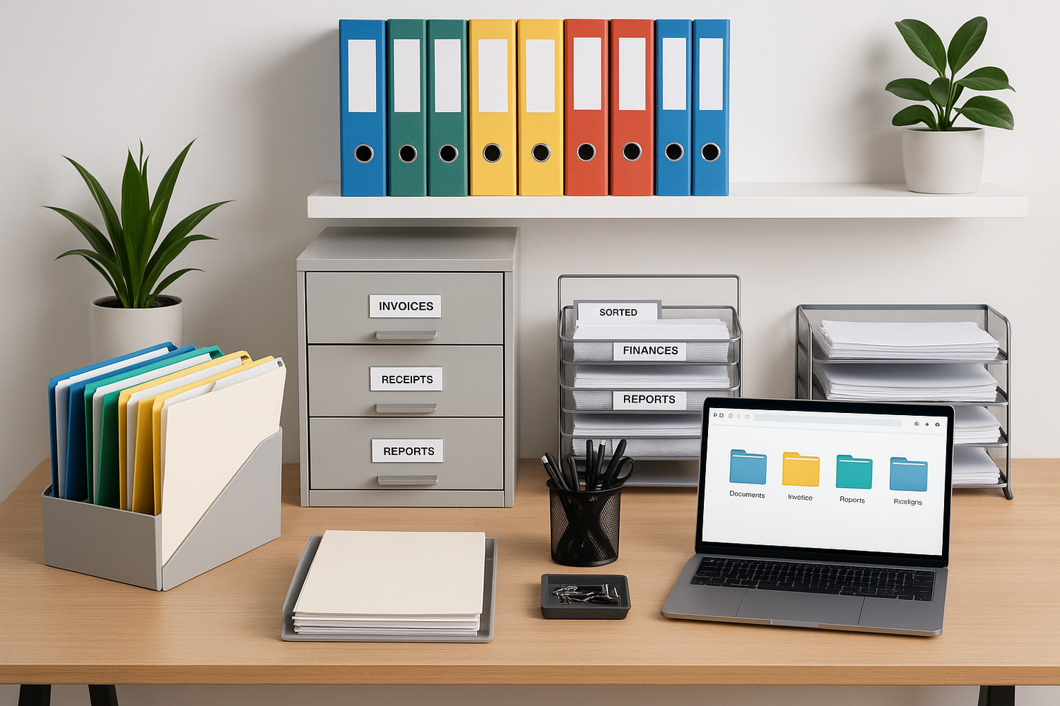 Filing and organization supplies Lebanon - folders, binders, file boxes, desk organizers and document storage solutions
