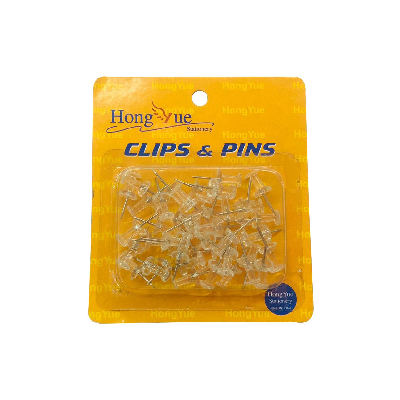 Push Pins Transparent