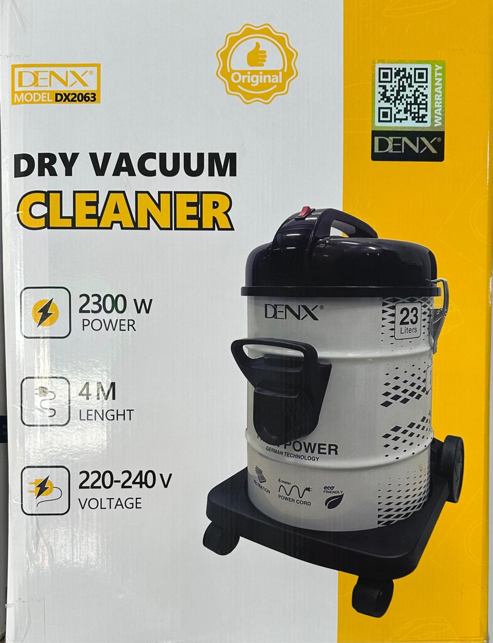 DENX DX2063 Dry Vacuum Cleaner