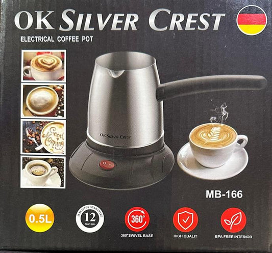 OK SILVER CREST MB-166 Electrical Coffee Pot