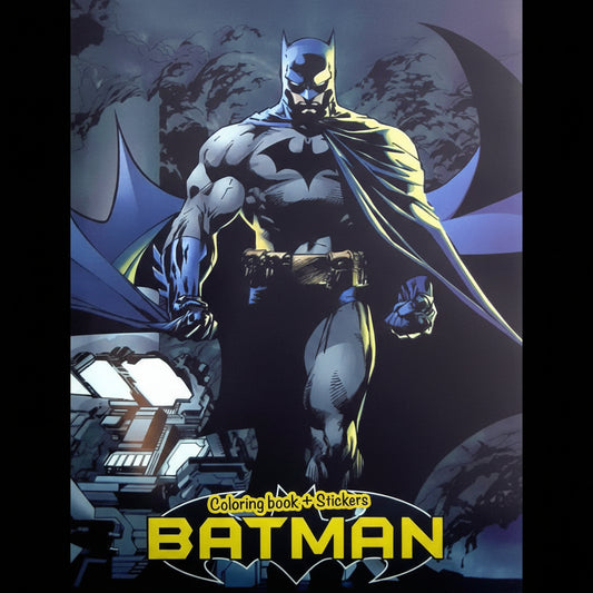 coloring book Batman stickers kids activity superhero drawing pages educational toy boys creative fun children Lebanon