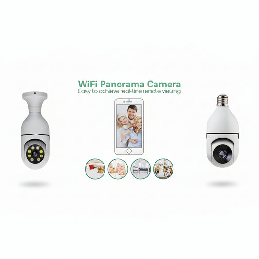 camera WiFi panorama 360 degree security surveillance smart home remote monitoring night vision HD video system Lebanon