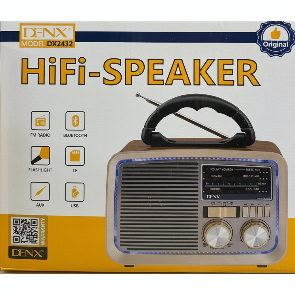 HiFi Bluetooth speaker wireless portable audio music sound system rechargeable high-quality Lebanon DENX DX2432 