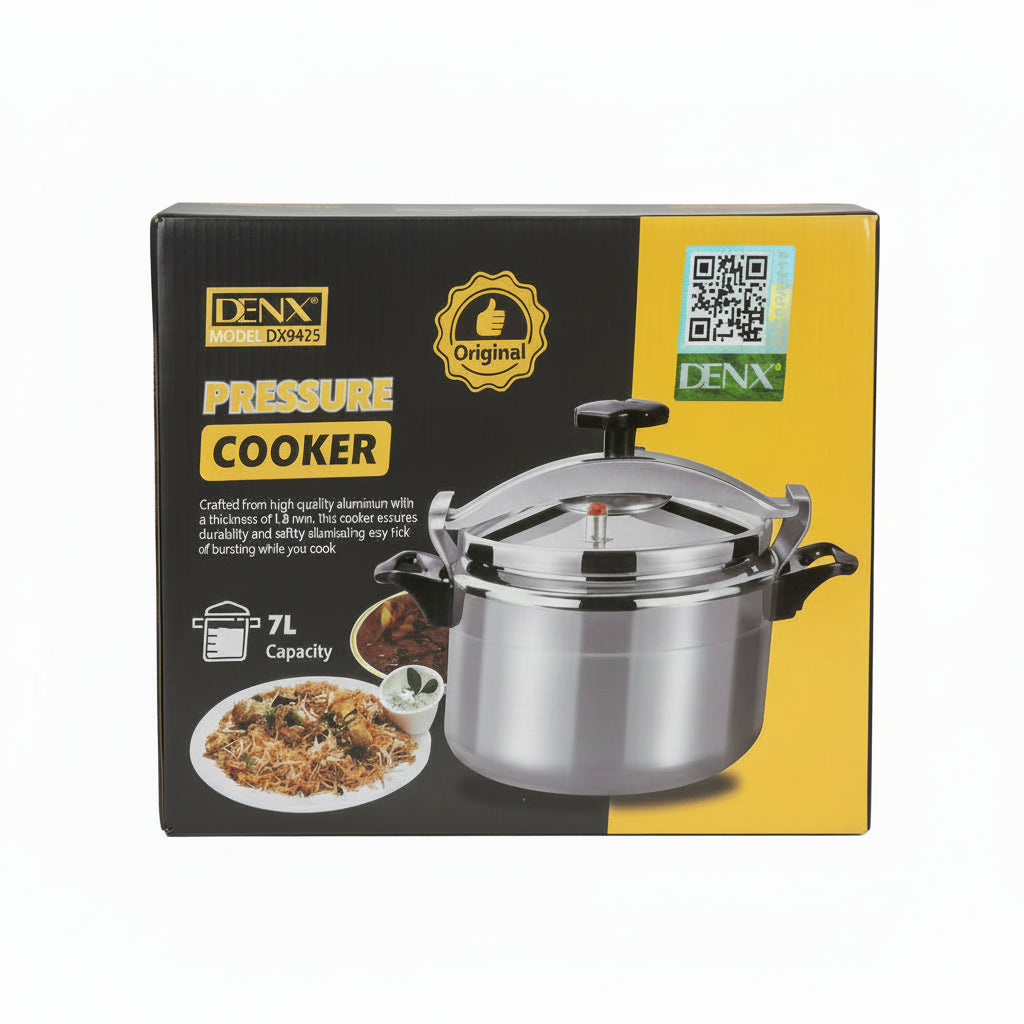DENX DX3425 pressure cooker 7L aluminum 1.9mm safety fast cooking multi-cooker kitchen appliance Lebanon