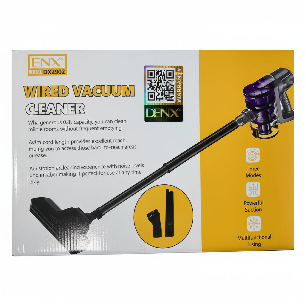 vacuum cleaner powerful wired suction carpet floor upholstery hoover multi-surface home cleaning appliance Lebanon DENX Dx2902