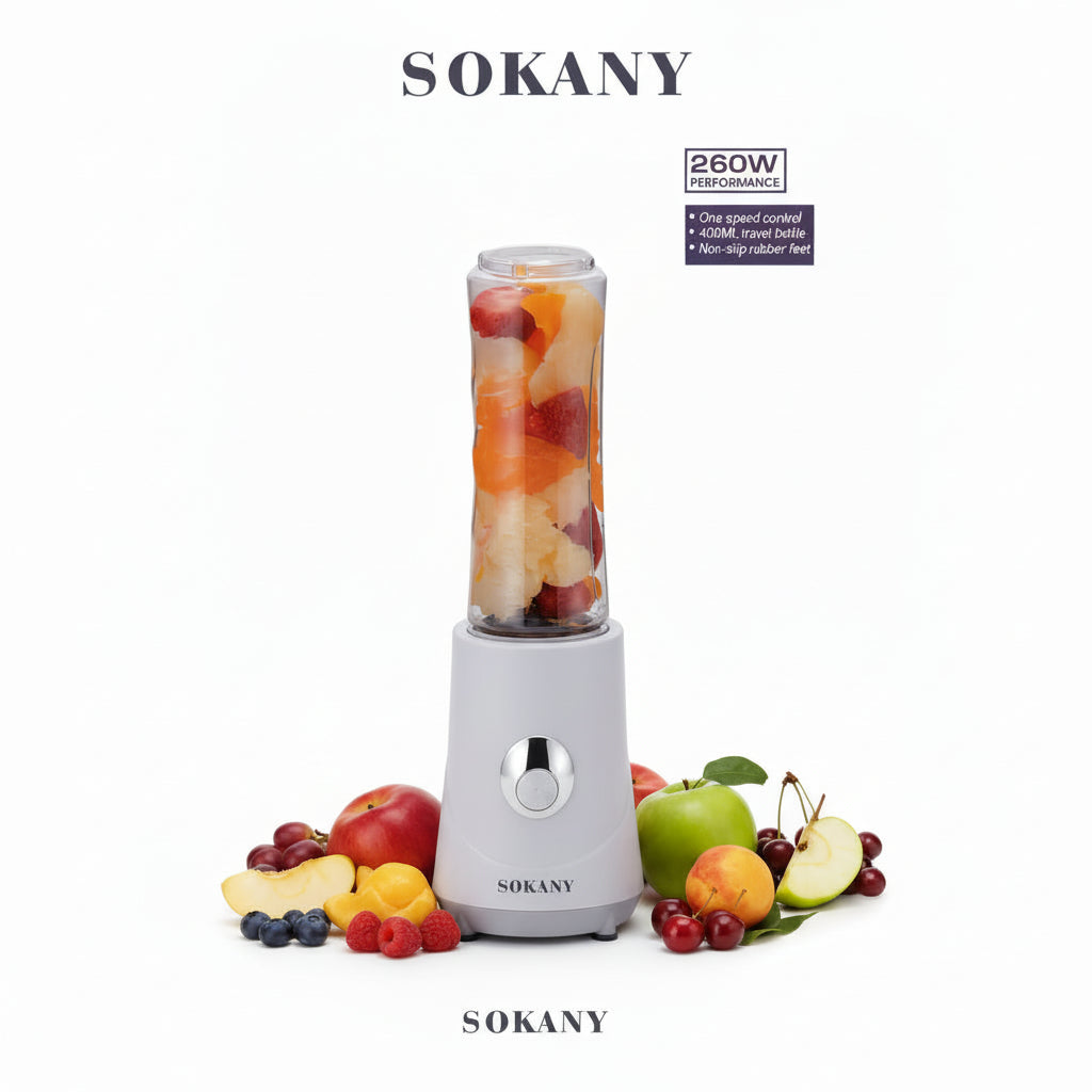 juicer blender SOKANY BL709A portable 260W smoothie maker travel bottle electric fruit shake maker healthy drinks Lebanon