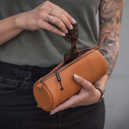 pencil case Germany Small leather compact pouch mini pen organizer portable school stationery students Lebanon