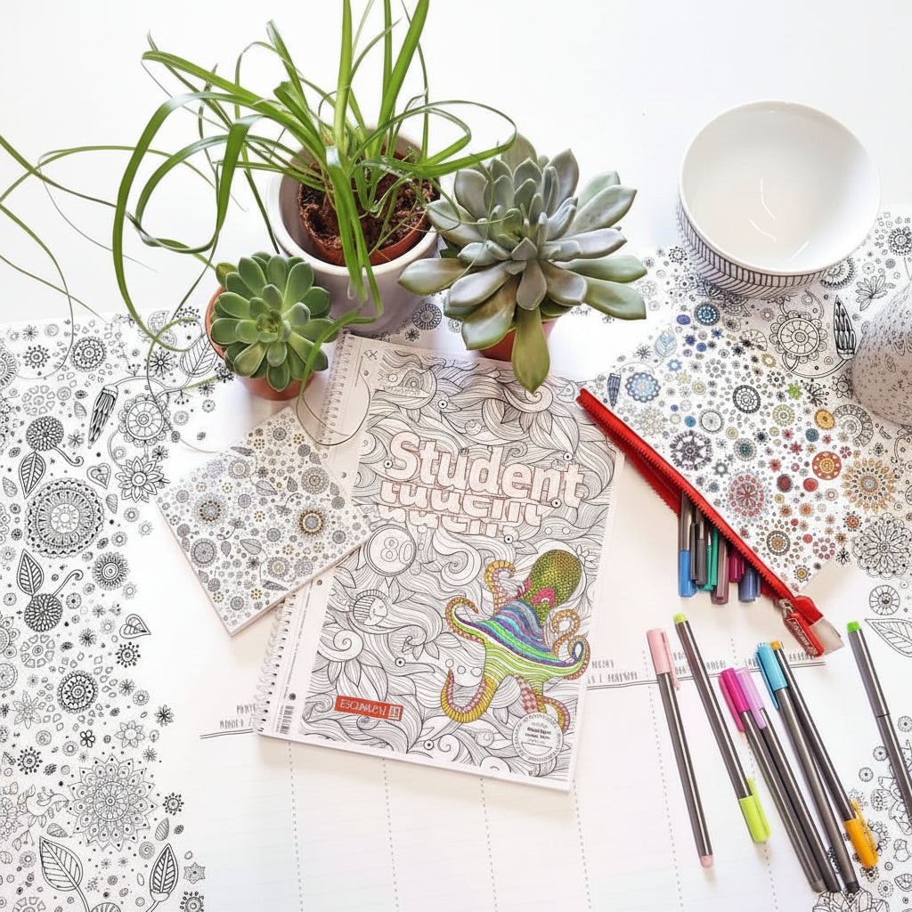 University copybook Germany Mandal cover 160 sheets 90g paper college notebook student school supplies premium Lebanon