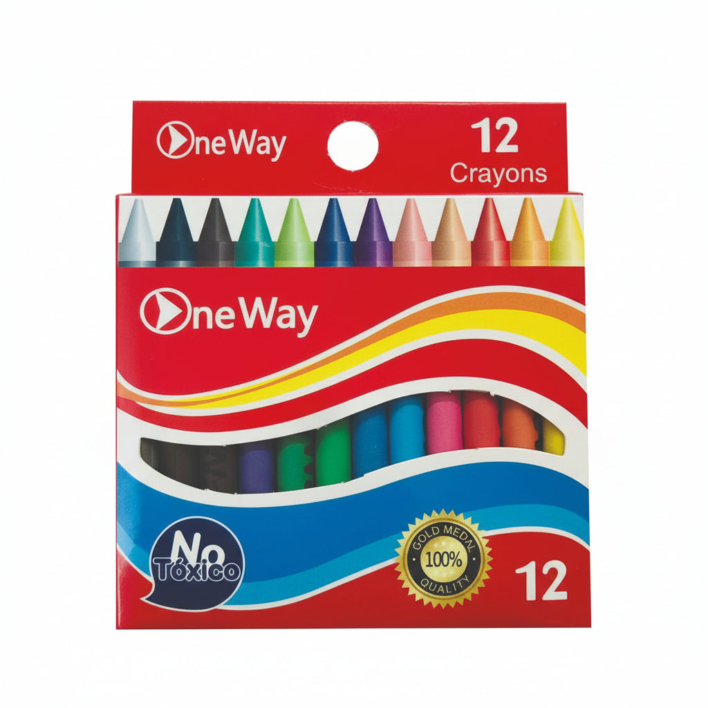 crayon ONEWAY set 12 pack kids drawing coloring art supplies children creative school stationery Lebanon