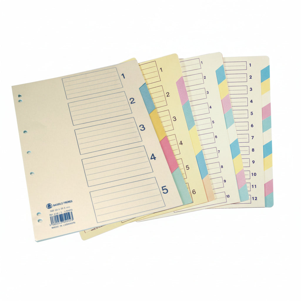 file Separator carton divider organizer office filing storage supplies document organization stationery professional Lebanon