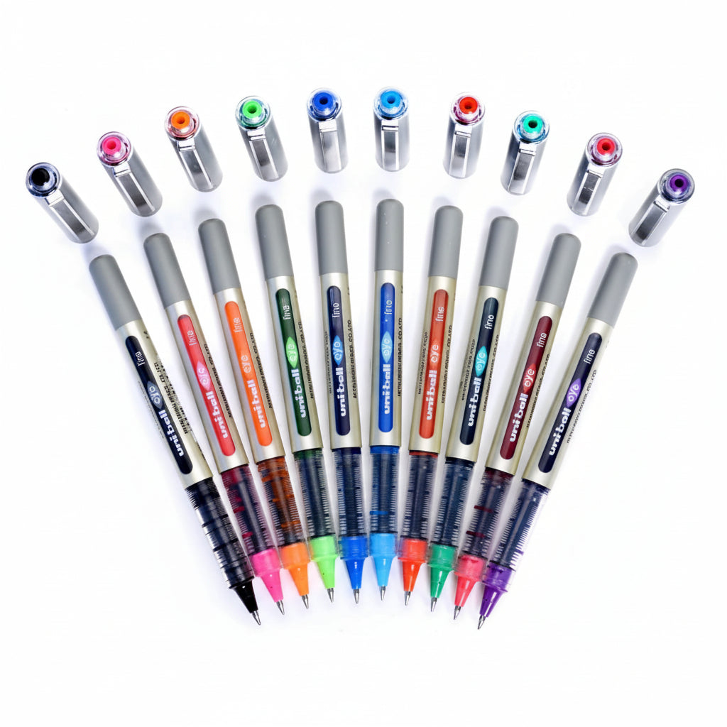 pen Uni-ball Eye close-up ballpoint writing smooth ink office school stationery supplies Lebanon